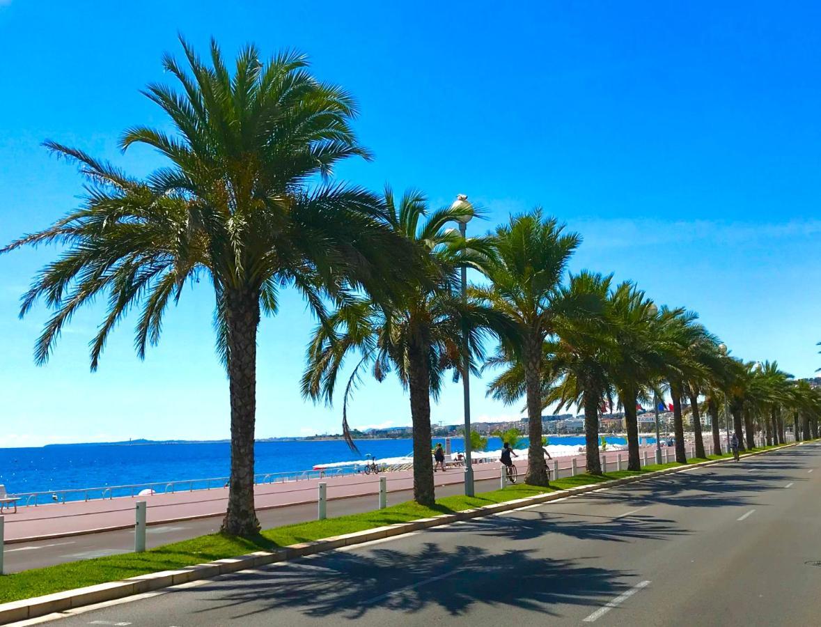 Chill Out Apartment, 2 Mins From Beach Nice Exteriér fotografie