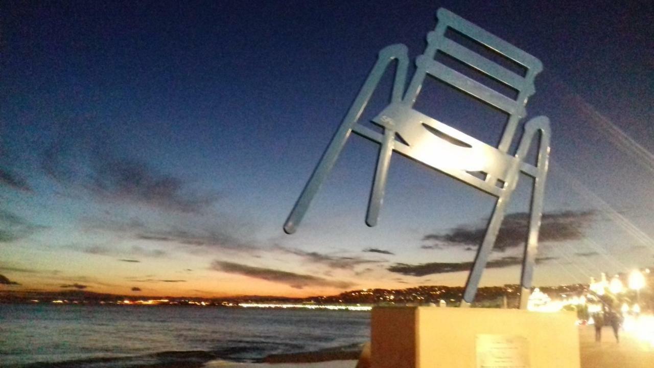 Chill Out Apartment, 2 Mins From Beach Nice Exteriér fotografie